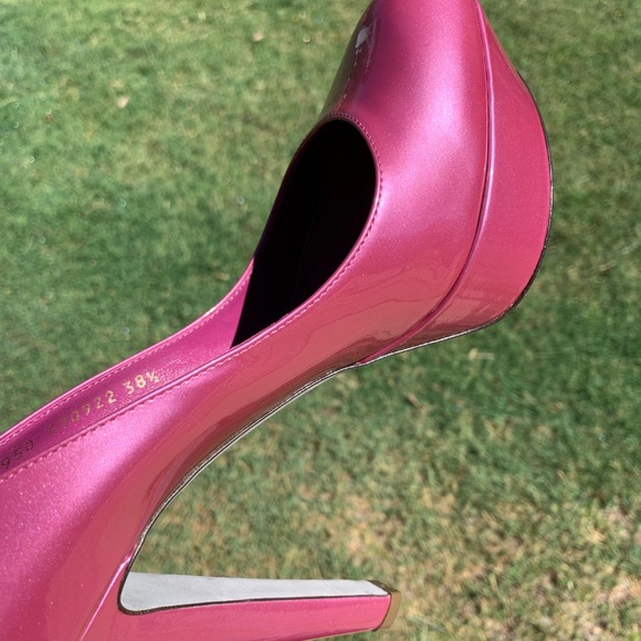 🌷 Sergio Rossi Scarpe Donna Pump 🌷 Worn 1x!! 🌷 - Picture 7 of 7